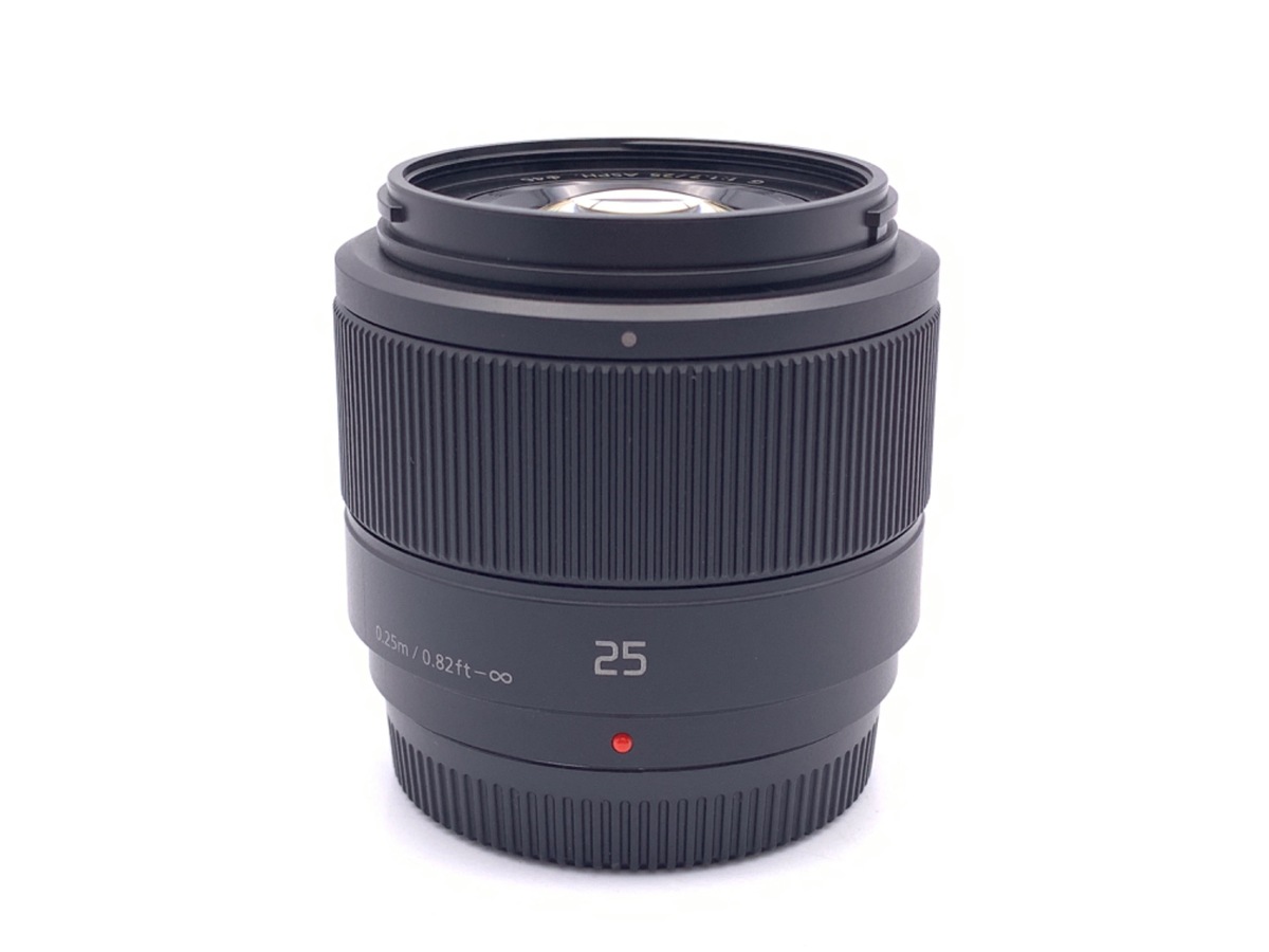 LUMIX G 25mm/F1.7 ASPH. H-H025-K [ブラック] 中古価格比較 - 価格.com