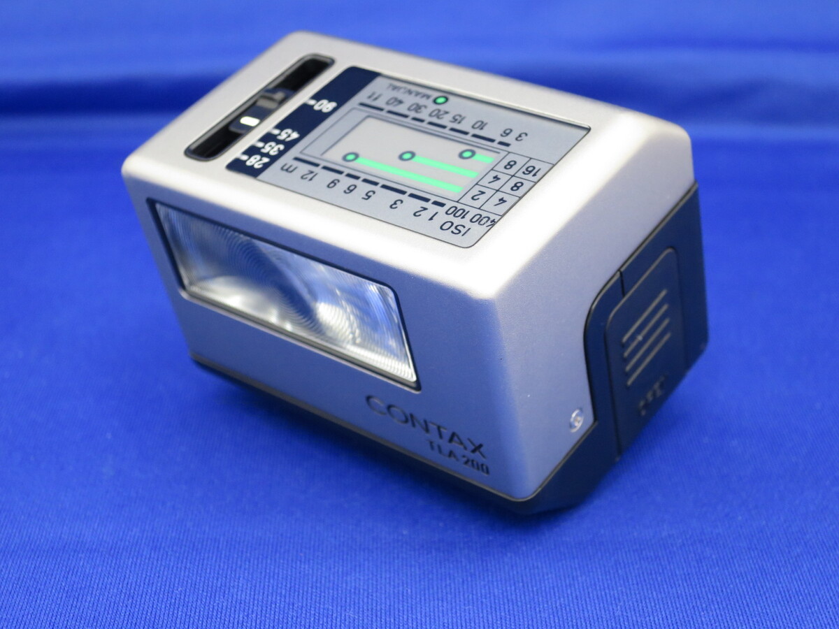 中古】コンタックス（CONTAX） TLA200(コンタックス ストロボ)クローム
