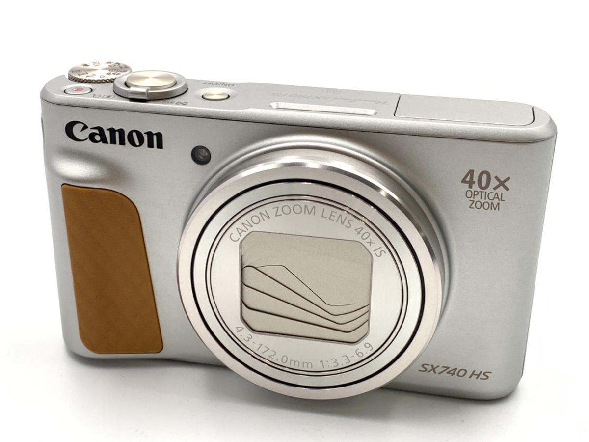 中古：A(美品)】キヤノン PowerShot SX740 HS シルバー | 2446220017509