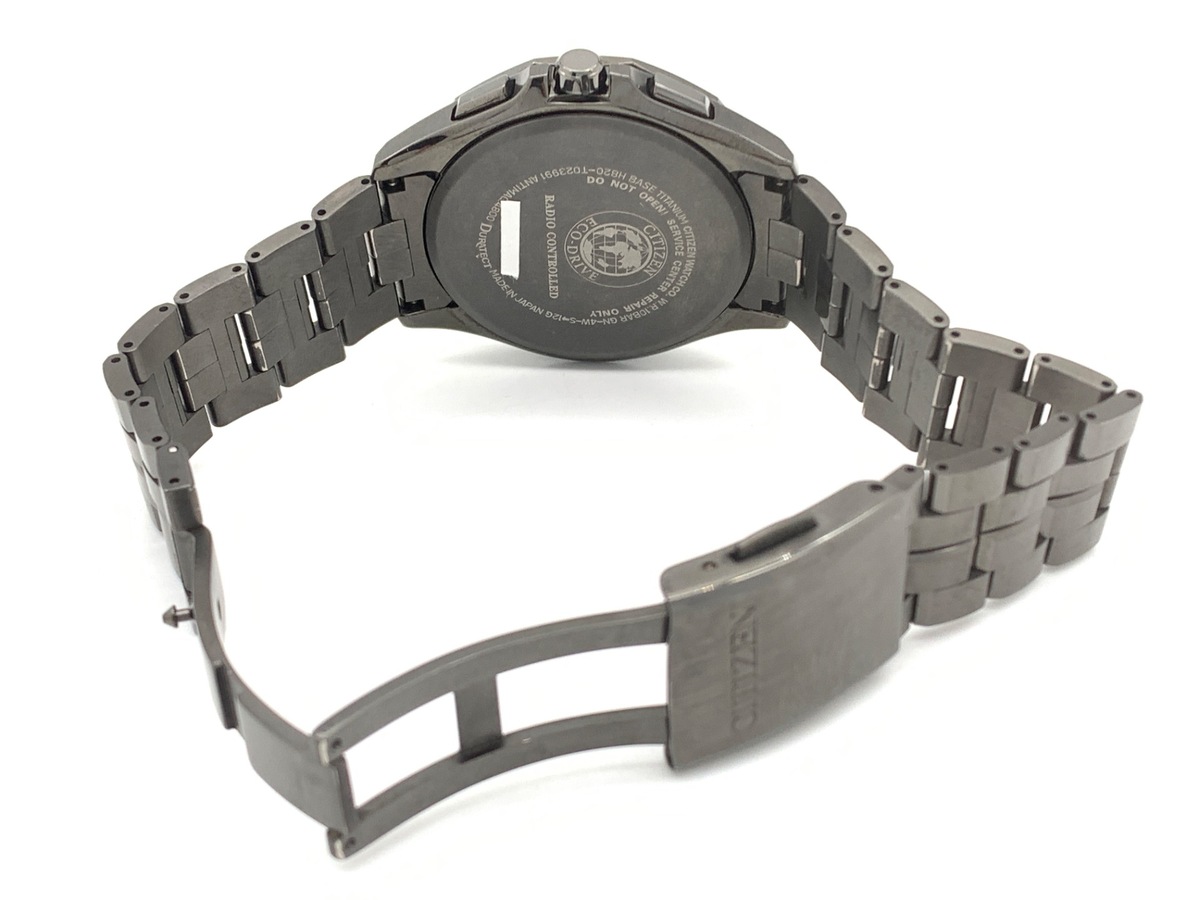 シチズン アテッサ ブラック AT9097-54E/H820-T023991 スーパーチタニウム