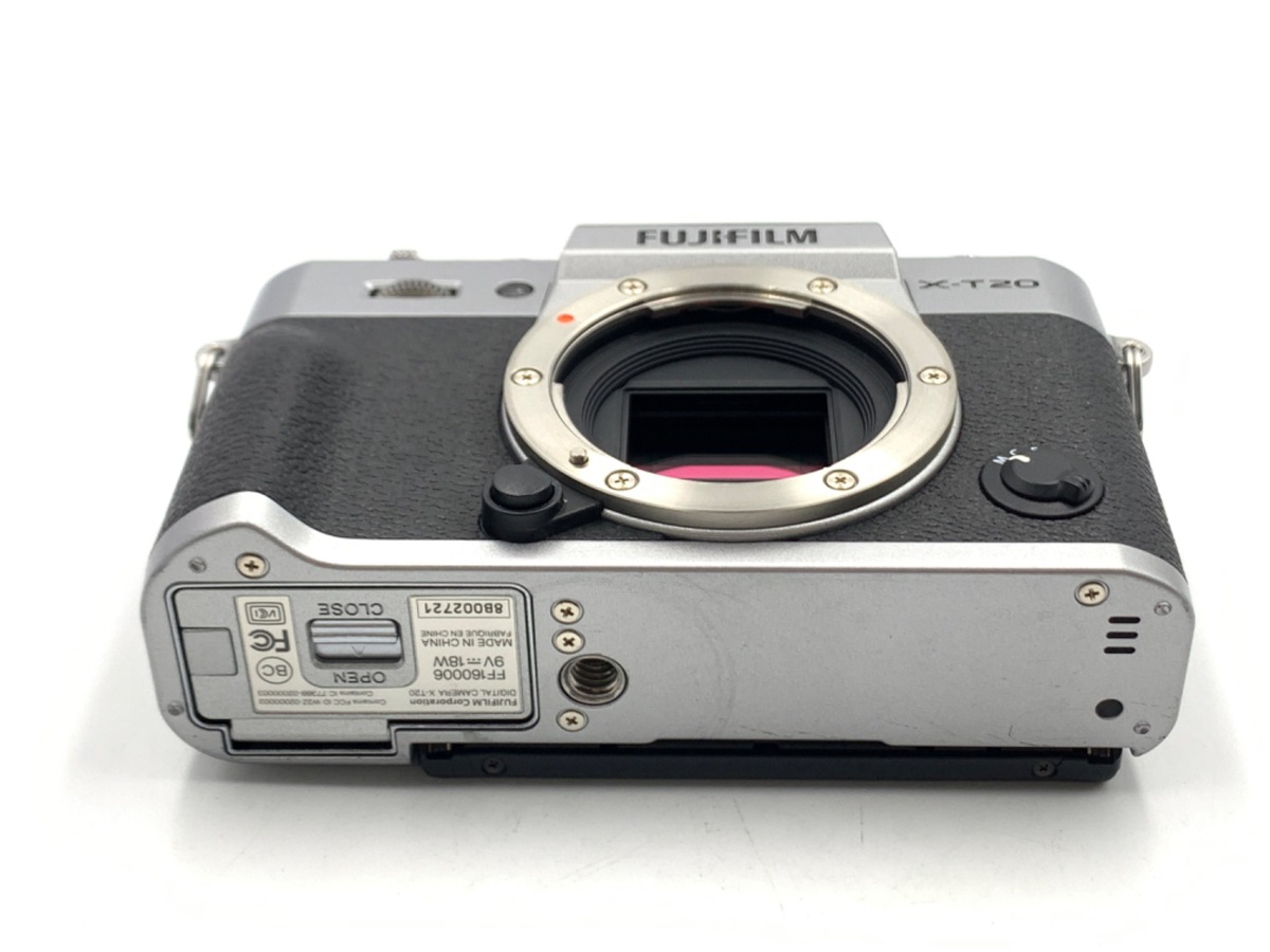 中古：B(並品)】フジフイルム X-T20 ボディ シルバー