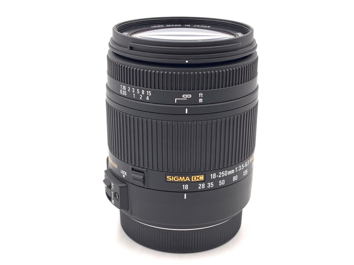 18-250mm F3.5-6.3 DC MACRO OS HSM [キヤノン用] 中古価格比較 - 価格.com