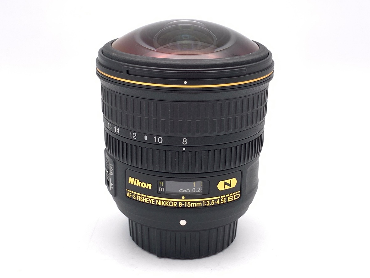 中古】ニコン AF-S Fisheye 8-15mm f/3.5-4.5E ED 在庫一覧｜カメラの