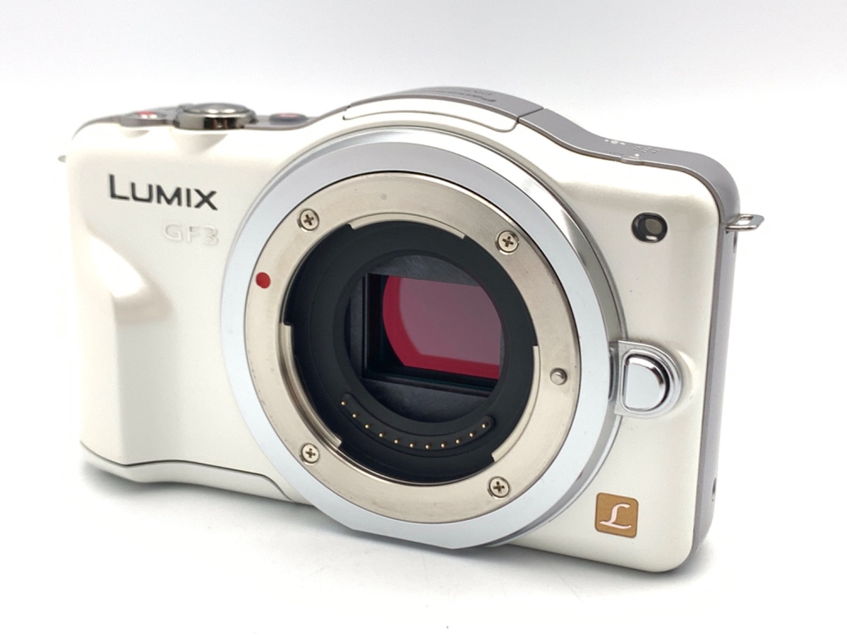 中古】パナソニック LUMIX DMC-GF3-W ボディ シェルホワイト 在庫一覧