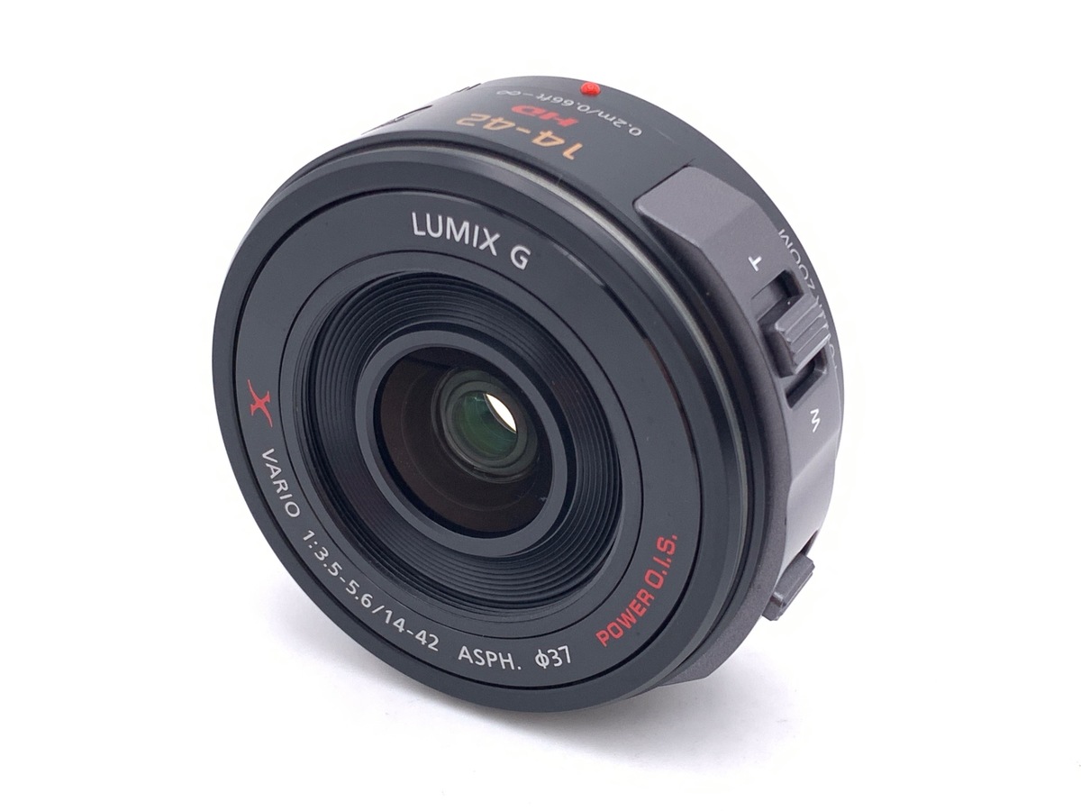 LUMIX G X VARIO PZ 14-42/3.5-5.6 ASPH./POWER O.I.S. ブラック(H-PS14042-K)
