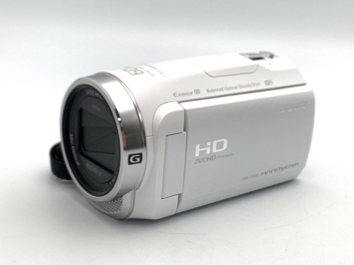 中古】ソニー デジタルHDビデオカメラレコーダー HDR-CX680 W ホワイト