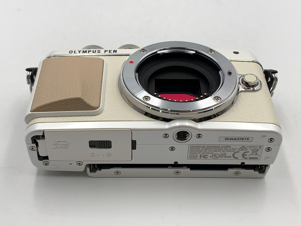 中古：B(並品)】オリンパス PEN Lite E-PL7 ボディ ホワイト