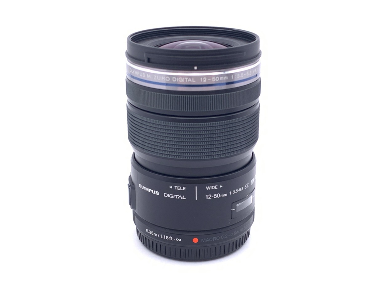 中古】オリンパス M.ZUIKO DIGITAL ED 12-50mm F3.5-6.3 EZ ブラック 