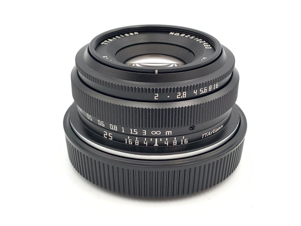 中古：AB(良品)】銘匠光学 TTArtisan 25mm f/2 C キヤノンRF用