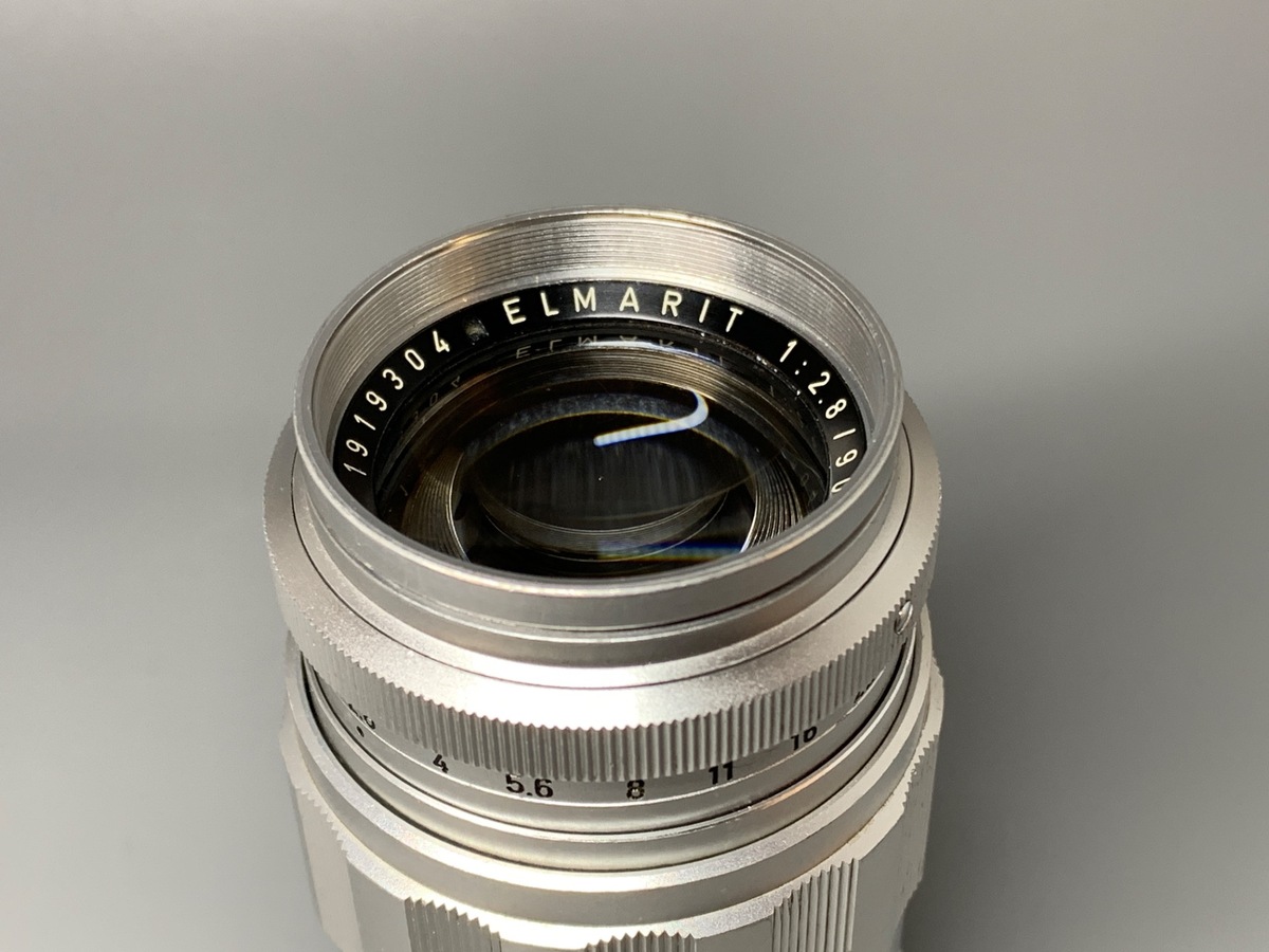 【中古】ライカ エルマリートM 90mm F2.8 初期 クローム