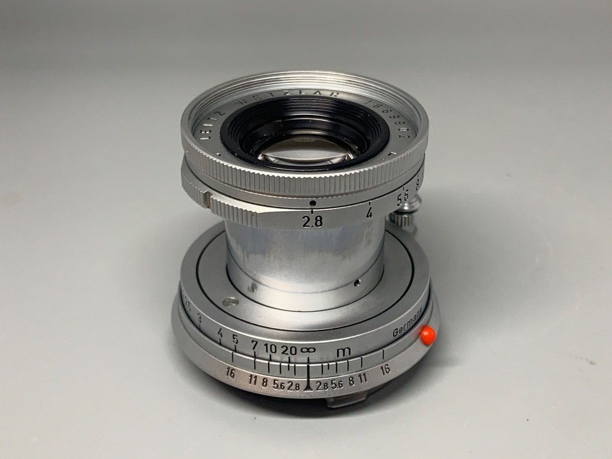 中古：AB(良品)】ライカ エルマーM 50mm F2.8 旧 沈胴 | 2446520014956