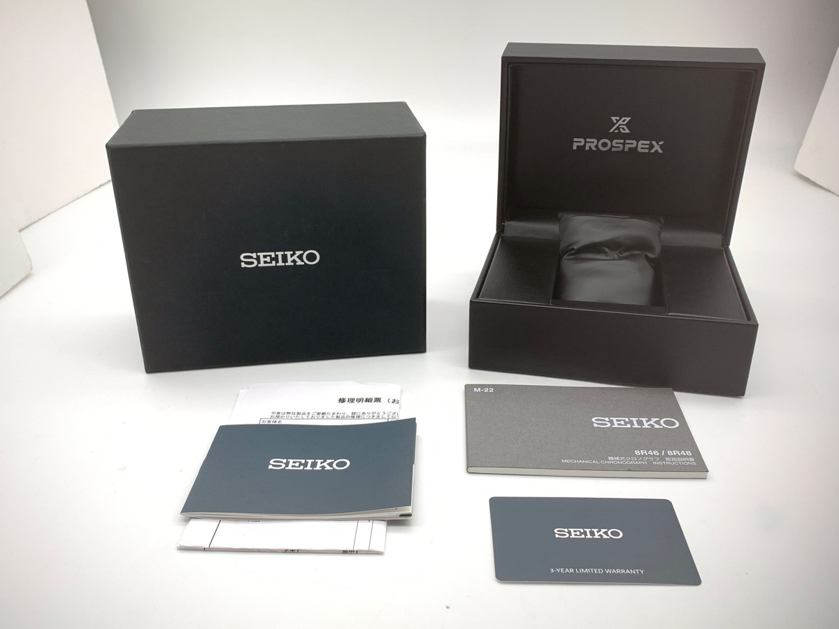 セイコー プロスペックス グレー SBEC009/8R46-00B0 ステンレススティール