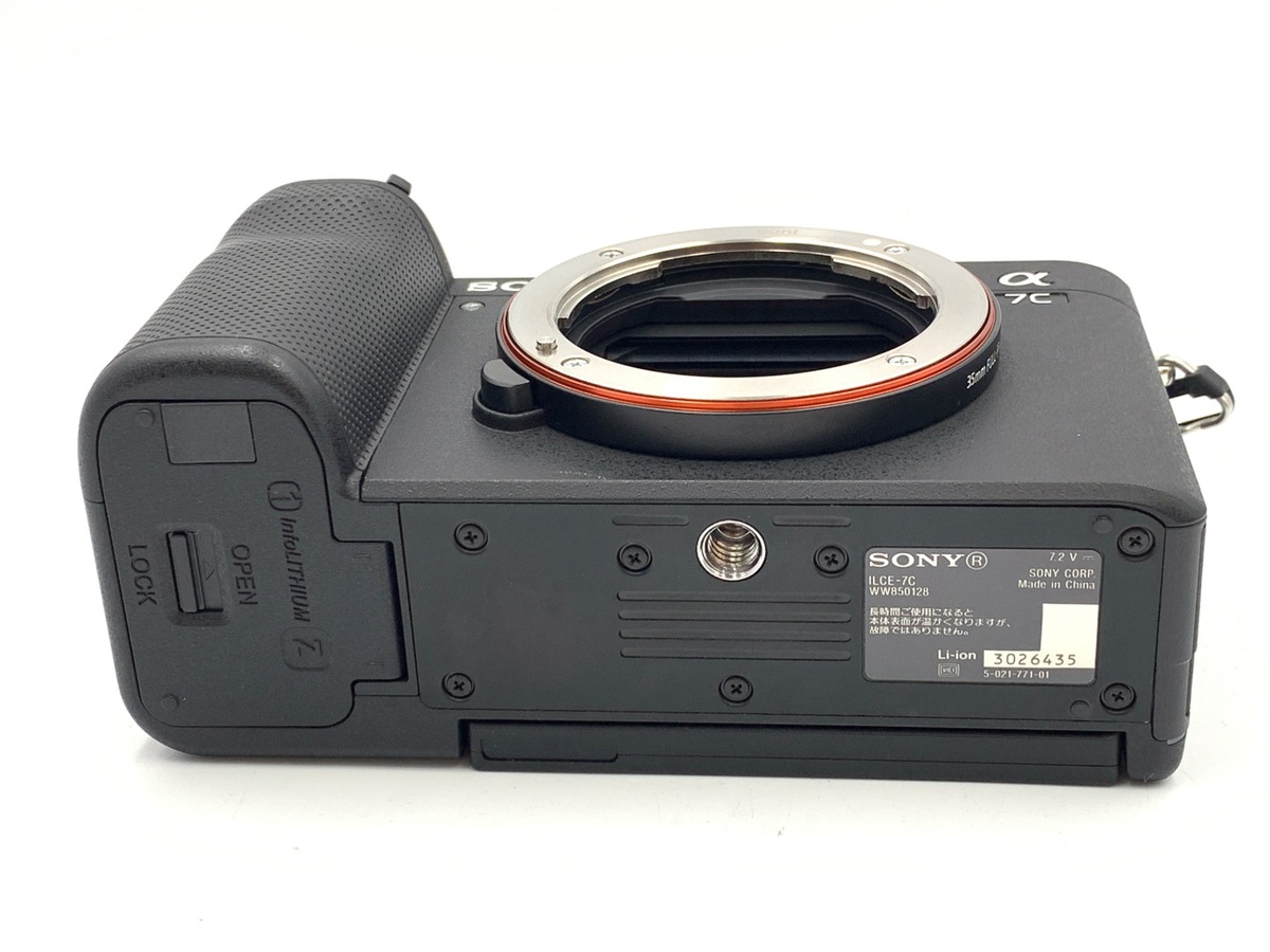 中古：AB(良品)】ソニー α7C ボディ ブラック [ILCE-7C B