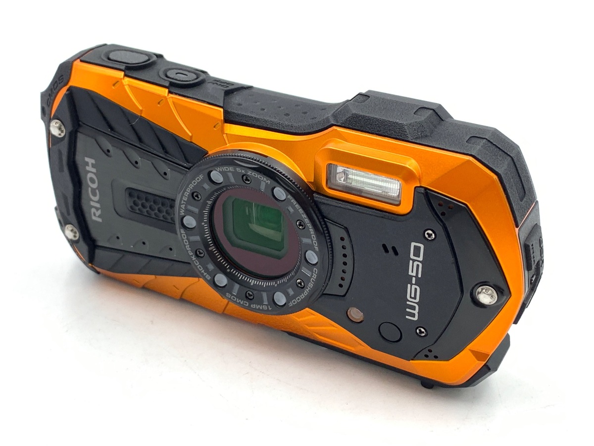 未使用品RICOH WG-50 デジタルカメラ オレンジ 中古：B(並品)】リコー WG-50 オレンジ | 2446530007719