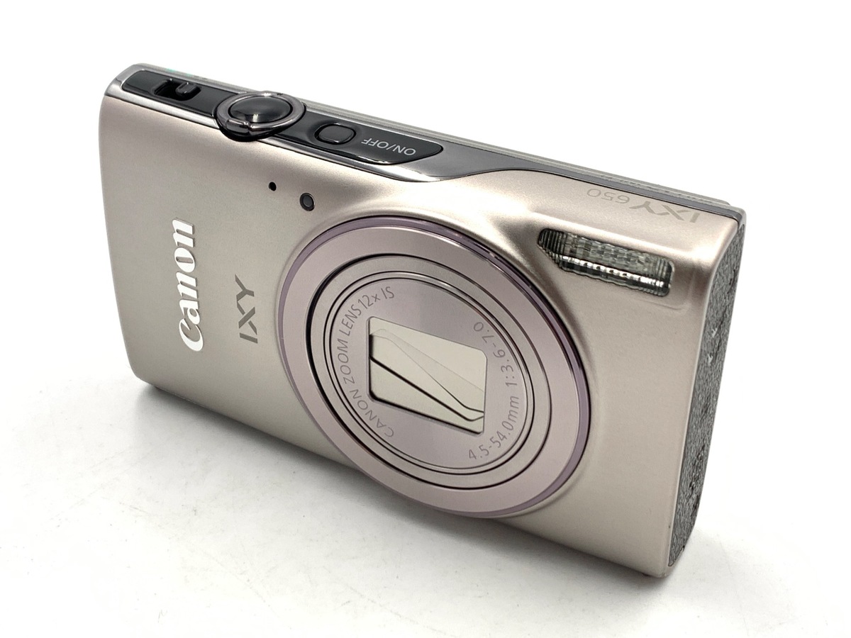 【新品・未使用】キヤノン　IXY650 シルバー 中古】Canon キヤノン IXY 650 シルバー コンパクトデジタル