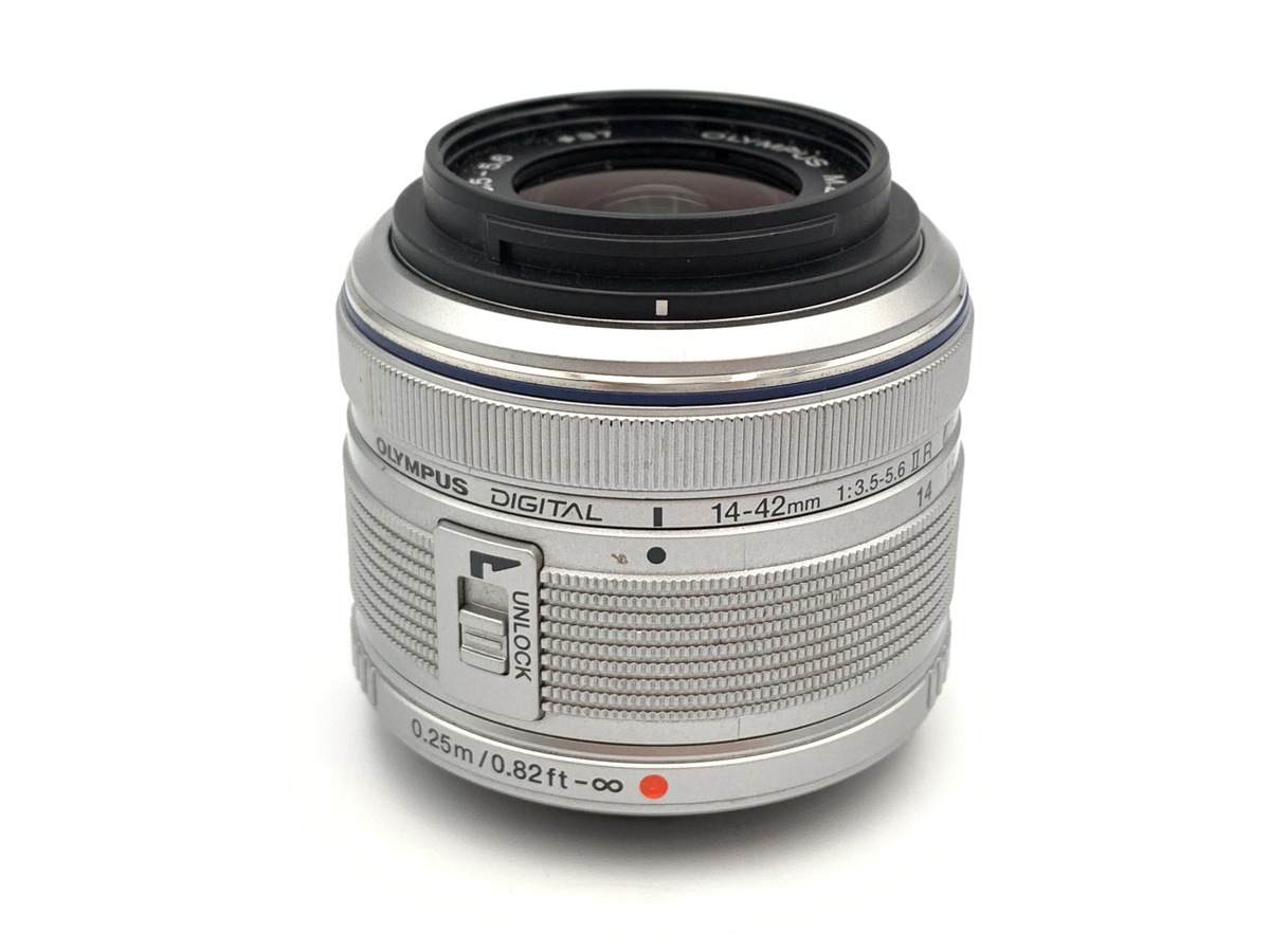 OLYMPUS M.ZUIKO DIGITAL 14-42mm Ⅱ R シルバー 中古】オリンパス M.ZUIKO DIGITAL 14-42mm F3.5-5.6 II R シルバー