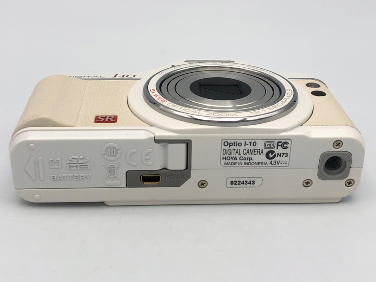 Optio I-10 パールホワイト【1210万画素】