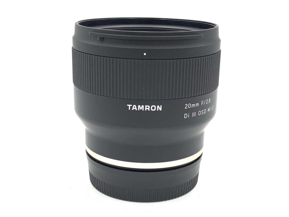 【中古】「非常に良い」タムロン 20mm F2.8 Di III OSD M1:2 ソニーEマウント用（Model F050SF） 楽天市場】【中古】タムロン 20mm F2.8 Di III OSD M1:2 ソニーE