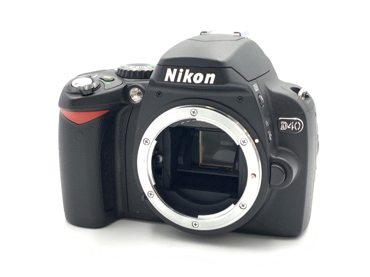 【美品】ニコン NIKON D40 ボディ 中古：B(並品)】ニコン D40 ブラックボディ | 2446570010489
