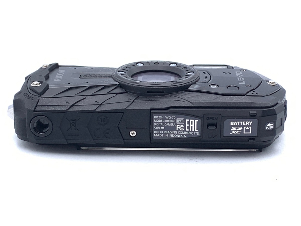 中古：B(並品)】リコー WG-70 ブラック | 2446580004645