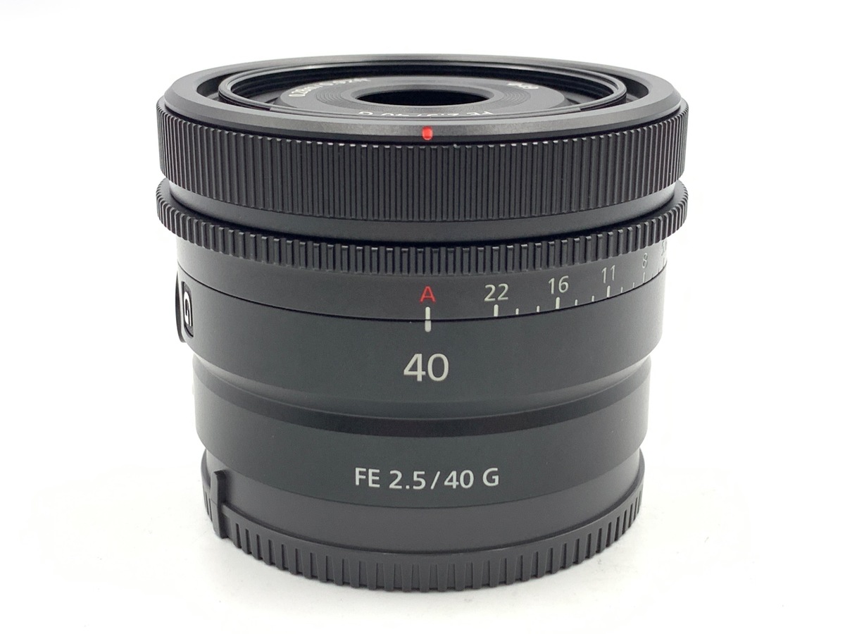 FE 40mm F2.5 G 美品 SONY FE 40mm F2.5 G SEL40F25G 価格比較 - 価格.com