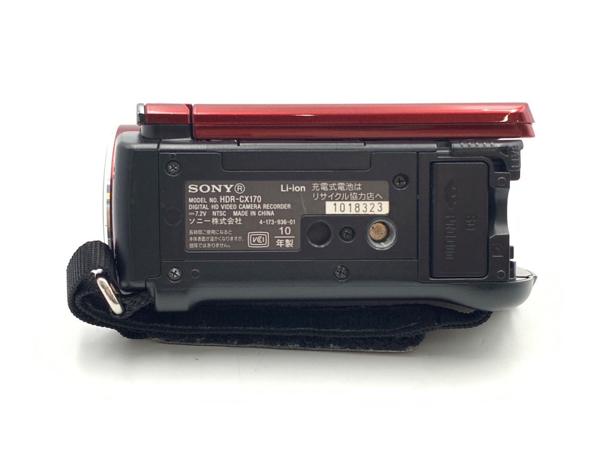 中古】ソニー HDR-CX170 レッド｜｜カメラのキタムラネットショップ