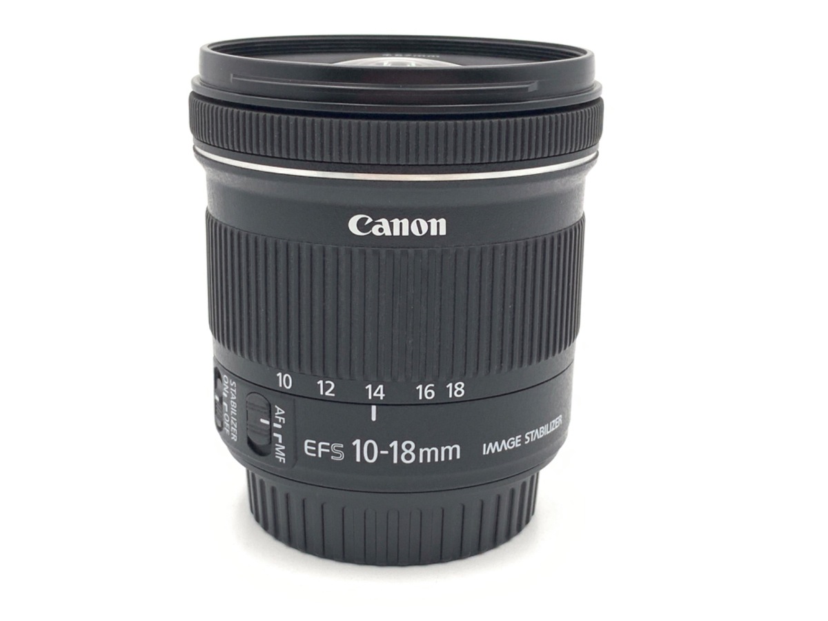 中古：AB(良品)】キヤノン EF-S10-18mm F4.5-5.6 IS STM | 2446610023882