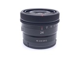 SONY - 中古品 SONY FE 24mm F2.8 G SEL24F28G FE 24mm F2.8 G SEL24F28G 中古価格比較 - 価格.com