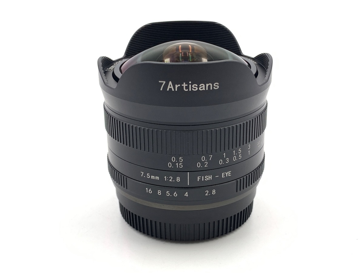 中古：B(並品)】七工匠 7Artisans 75FXB-II 7.5mm F2.8 FISH-EYE II ED 