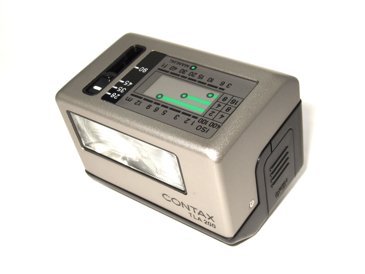 中古】コンタックス（CONTAX） TLA200(コンタックス ストロボ)クローム