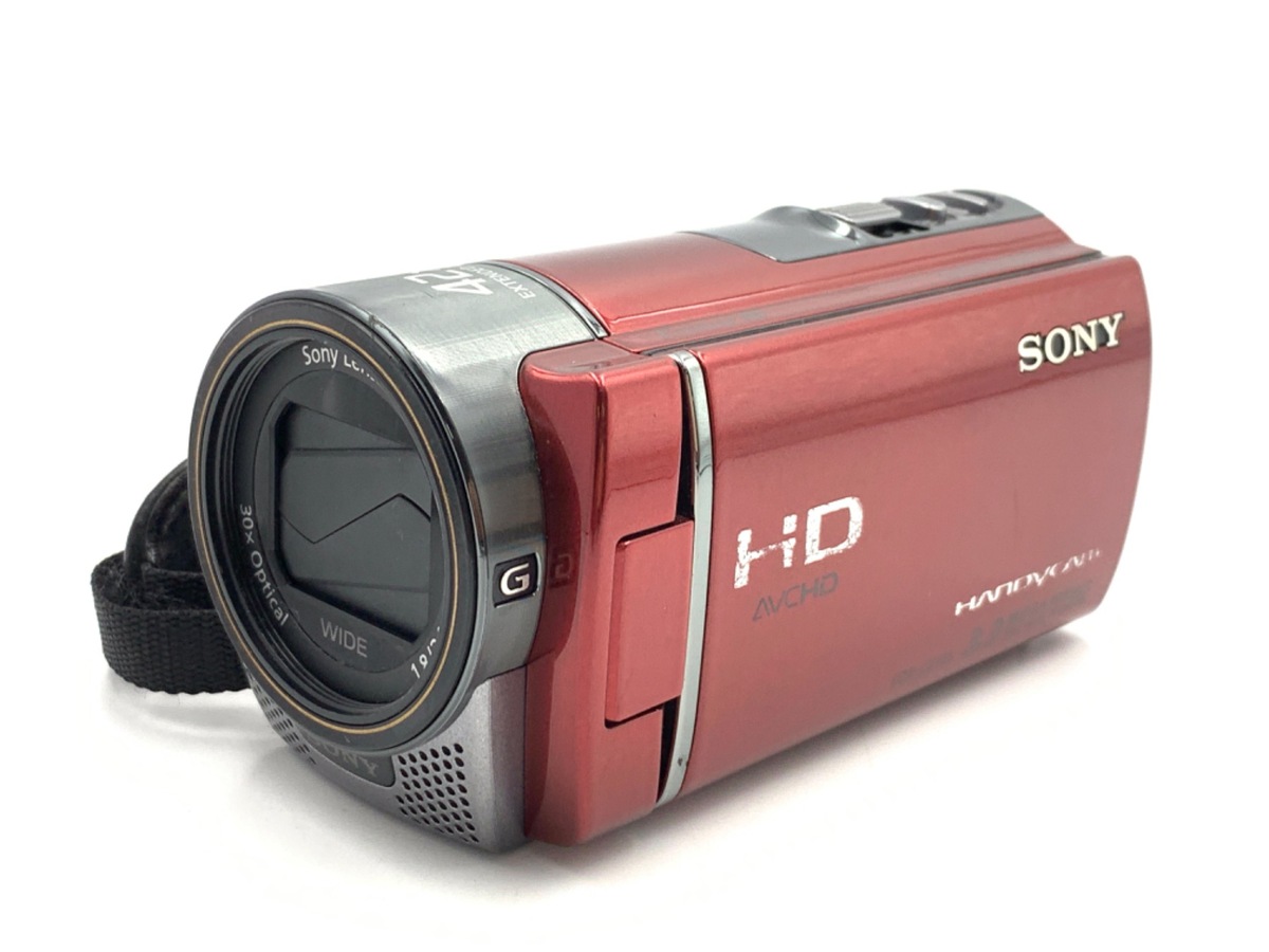 SONY Handycam　HDR−CX180 ビデオカメラ 赤　動作OK 中古：B(並品)】ソニー HDR-CX180（レッド） | 2446610037735 | 中古