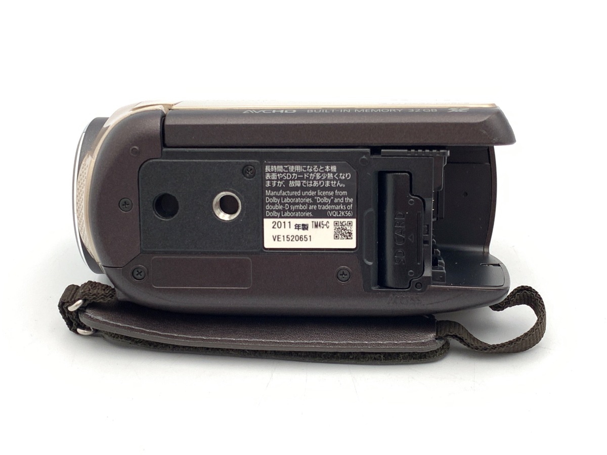 Panasonic HDC-TM45 ビデオカメラ ベージュ 小物 格安 中古】パナソニック HDC-TM45 キャメルベージュ｜｜カメラのキタムラ
