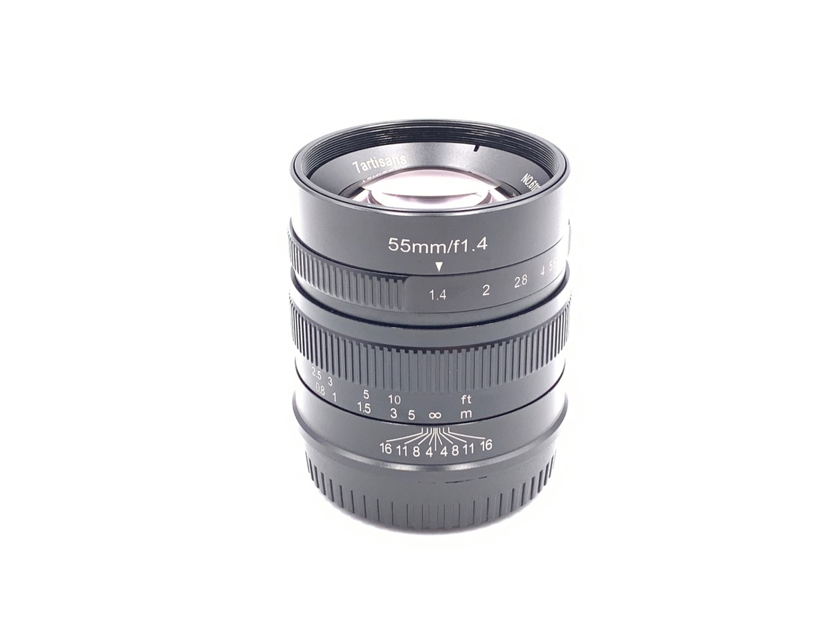 【中古】 七工匠 7artisans 5514FXB 55mm F1.4 フジフイルムX 中古：AB(良品)】七工匠 7artisans 5514FXB 55mm F1.4 フジフイルムX用