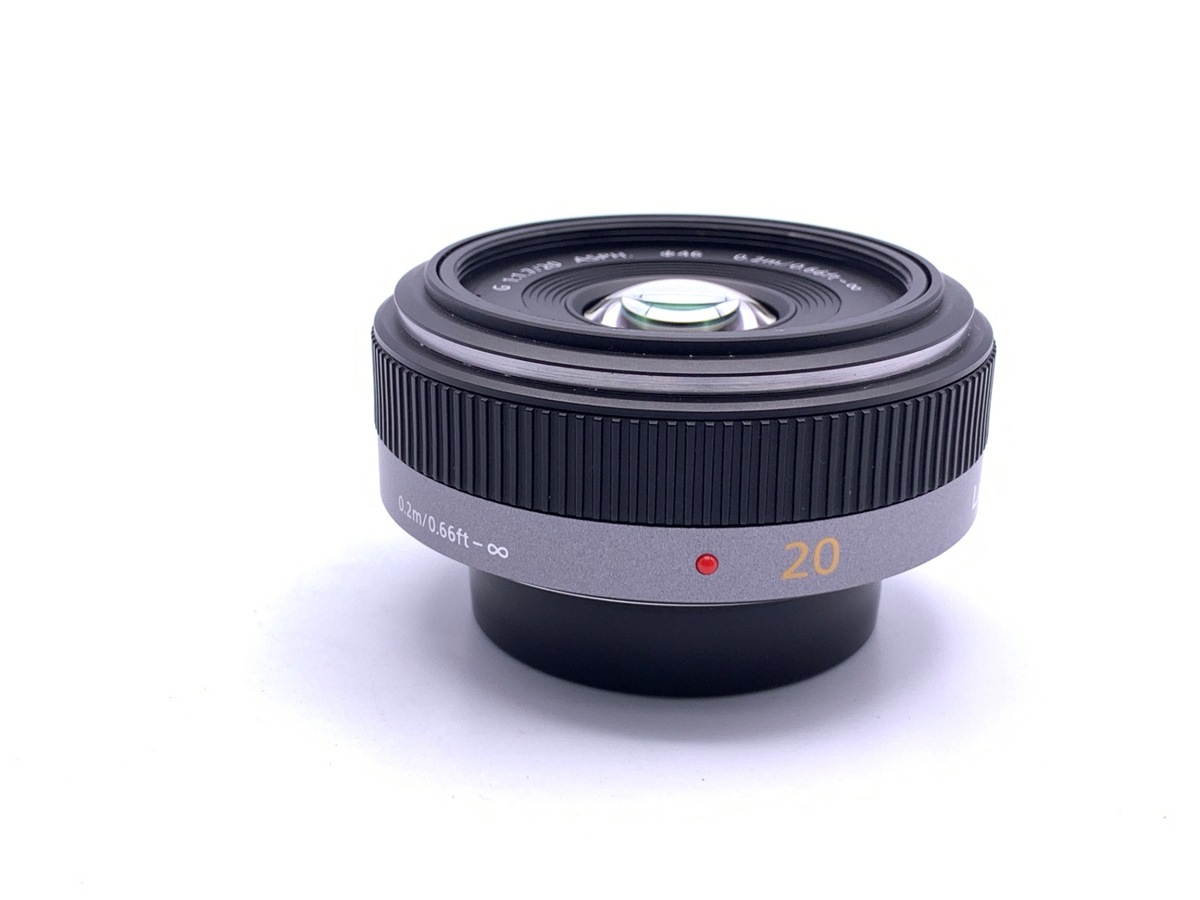 LUMIX G 20mm/F1.7 ASPH. H-H020 中古価格比較 - 価格.com