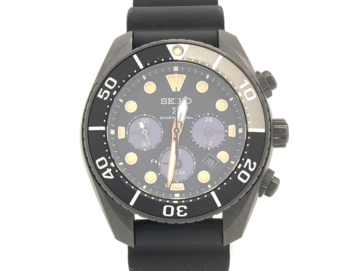 セイコー プロスペックス ブラック SBDL065/V192-0AE0 ステンレススティール