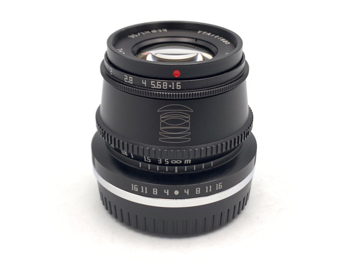 中古】銘匠光学 TTArtisan 35mm f/1.4 C フジフイルムX用 ブラック 中古】銘匠光学 TTArtisan 35mm f/1.4 C フジフイルムX用 ブラック