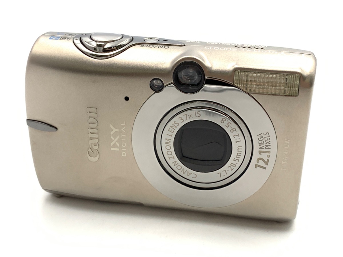 ★Canon★IXY DIGITAL 2000IS★中古品/簡易動作確認済★ 中古】Canon キヤノン IXY Digital 2000 IS ゴールド コンパクト