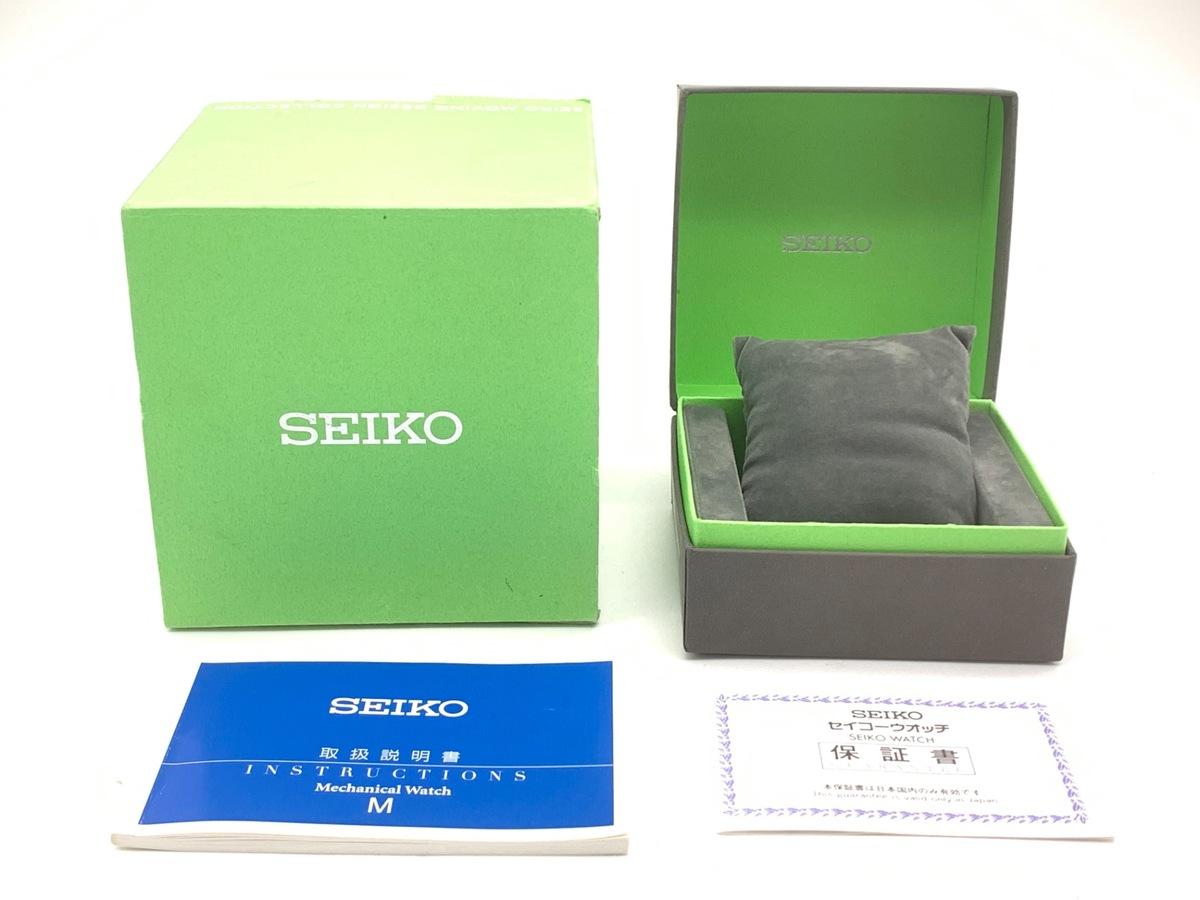 セイコー ムービングデザイン ホワイト SCBS029/6R15-01P0 ステンレススティール TicTac100本限定