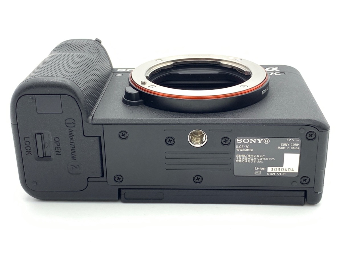 中古：A(美品)】ソニー α7C ボディ ブラック [ILCE-7C B] | 2446980026315
