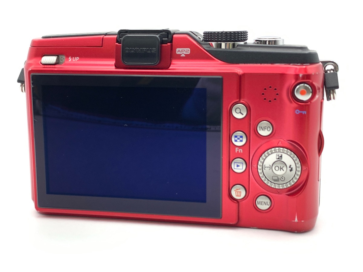 中古：B(並品)】オリンパス PEN Lite E-PL2 ボディ レッド | 2446980026872