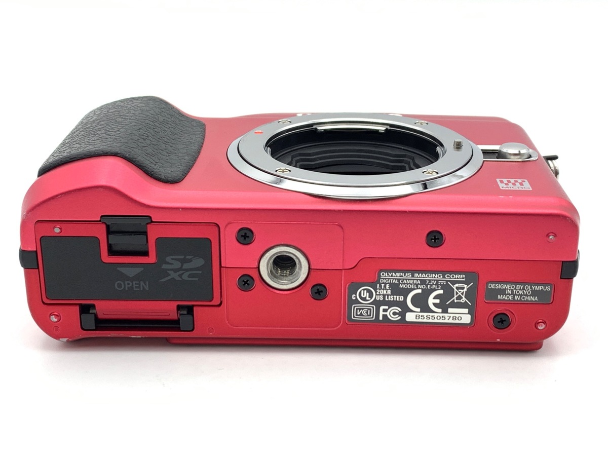 OLYMPUS E PL2 レッド　送料無料 OLYMPUS (オリンパス) ミラーレス一眼カメラ ボディーのみ E-PL2 1310