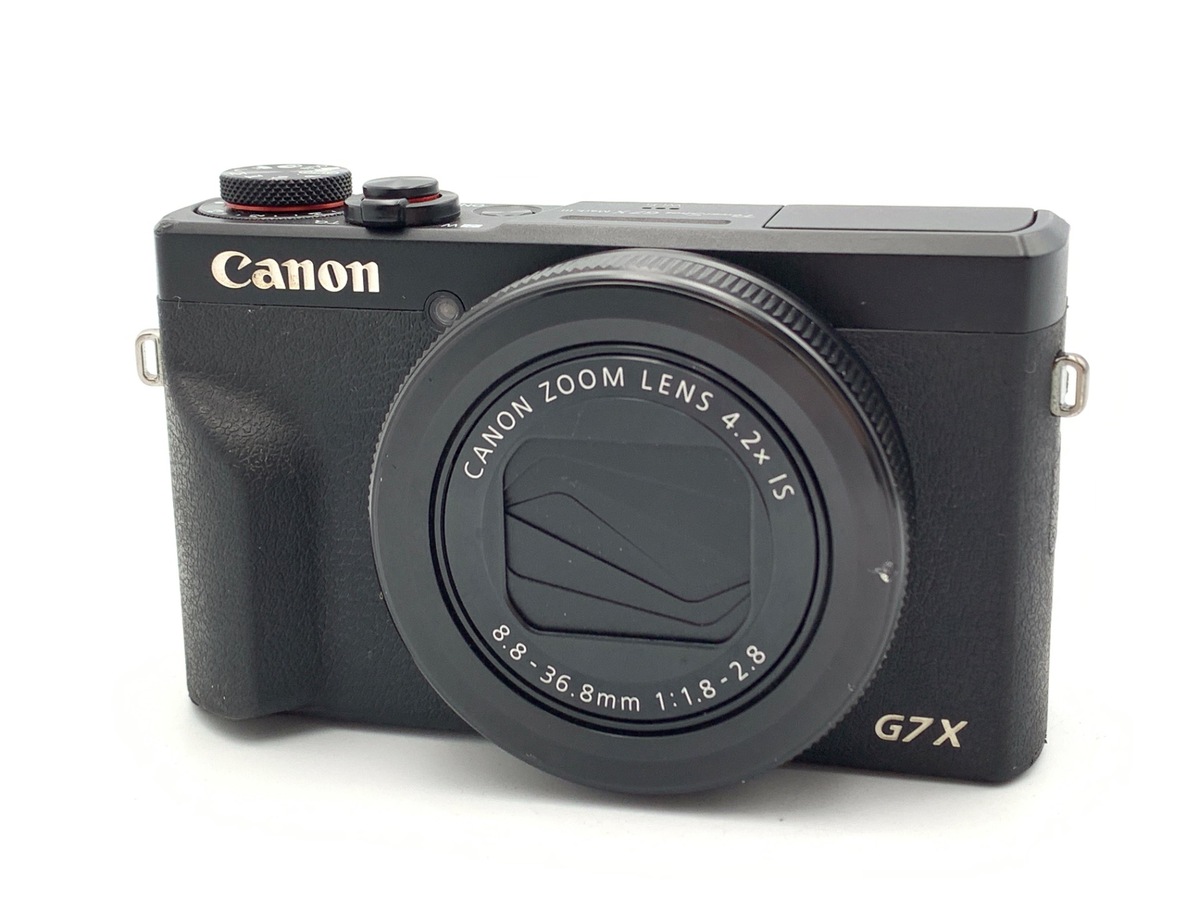 中古：B(並品)】キヤノン PowerShot G7 X Mark III ブラック 