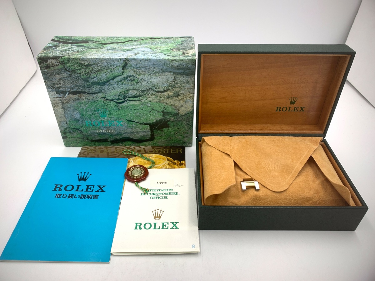 ロレックス(ROLEX) サブマリーナー デイト ブルー 16613LB ステンレススティール/イエローゴールド