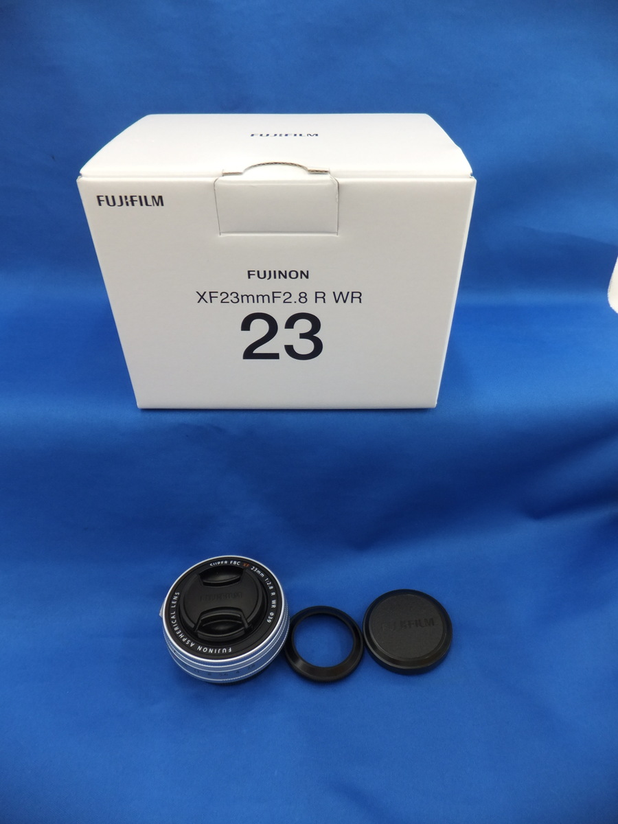 フジノンレンズ XF23mmF2.8 R WR [シルバー] 中古価格比較 - 価格.com