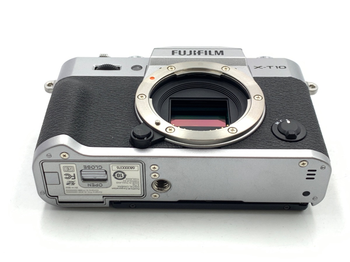 中古：B(並品)】フジフイルム X-T10 ボディ シルバー | 2446980029811