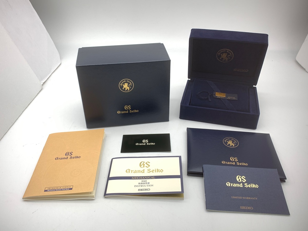 グランドセイコー メカニカル ブラック SBGR053/9S65-00B0 ステンレススティール
