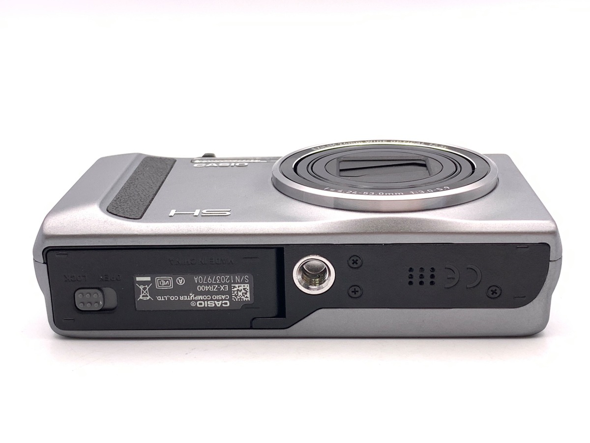 中古：AB(良品)】カシオ EXILIM EX-ZR400SR シルバー | 2446980032200