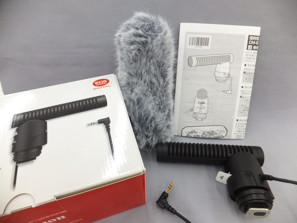 中古】キヤノン 指向性ステレオマイクロホン DM-E1 在庫一覧｜カメラの