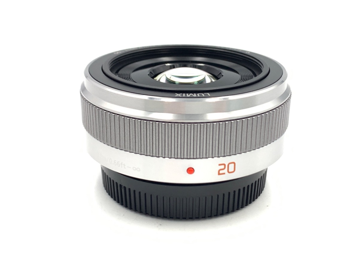 中古】パナソニック LUMIX G 20mm F1.7 II ASPH. [H-H020A] シルバー