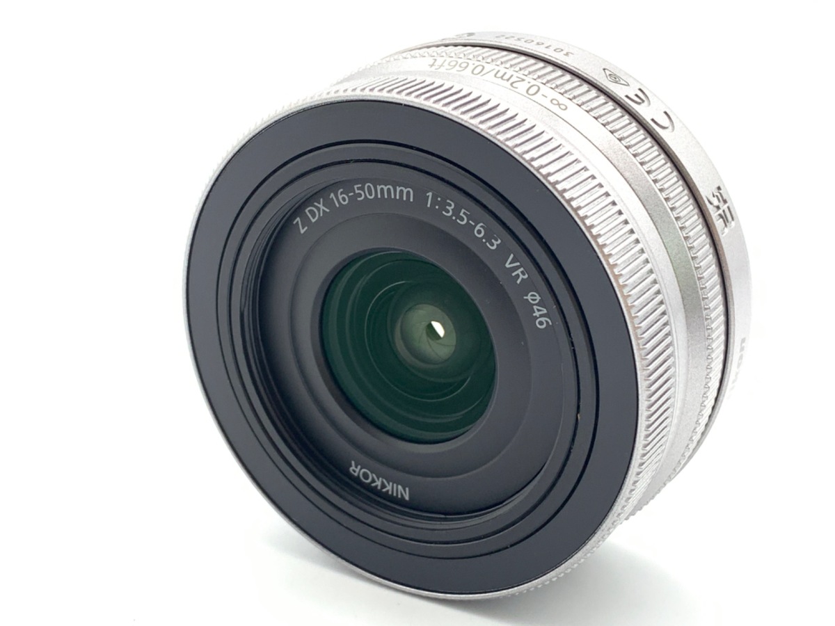 中古】ニコン NIKKOR Z DX 16-50mm f/3.5-6.3 VR シルバー｜｜カメラの